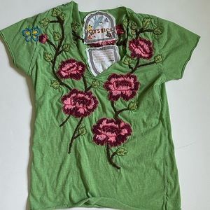 Vintage Embroidered Tee